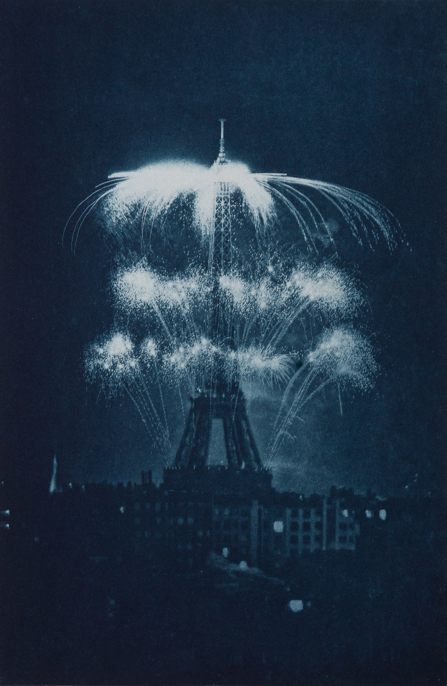 LE CIEL DE L'HORIZON DE PARIS 石版画 Ciel bleu d'été à Paris - Tomonari Sakurai